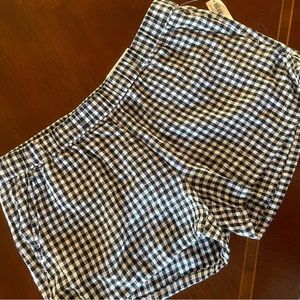 Gingham old navy shorts. New with tags